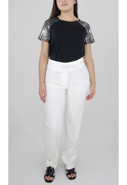 Pantalon Para Mujer Blanco Marca L&H