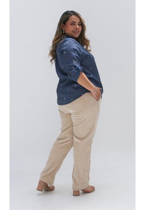 Pantalon Para Mujer. Beige Marca L&H Ref. 7K607004