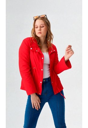 Chaqueta Para Mujer Rojo Marca L&H Ref. 1G408001