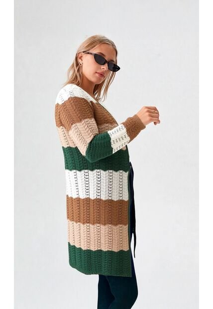Chilango Para Mujer Manga Larga Verde Marca L&H Ref. 4E436009