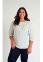 Blusa Para Mujer. Manga 3/4 Verde Marca L&H Ref. 7K612012 de L&H