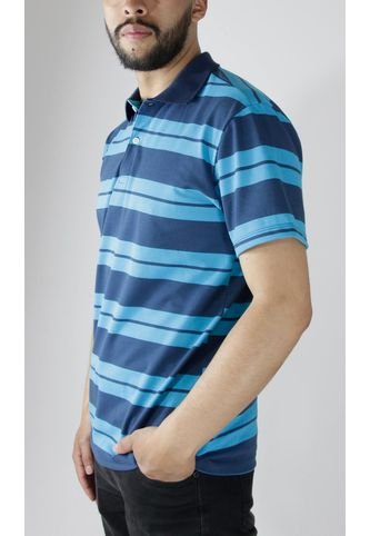 Camiseta Para Hombre Azul Marca L&H L&H
