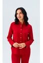 Blusa Para Mujer Manga Larga Rojo Marca L&H Ref. 1F412696 de L&H