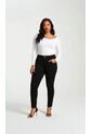 Jean Para Mujer. Negro Marca L&H Ref. 8S607058 de L&H