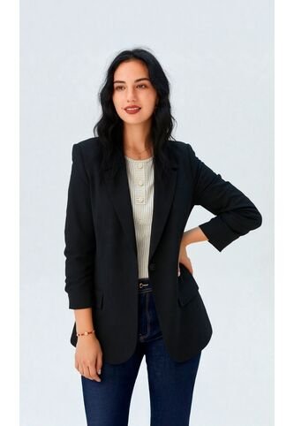 Chaqueta Para Mujer. Negro Marca L&H Ref. 4V608020 L&H
