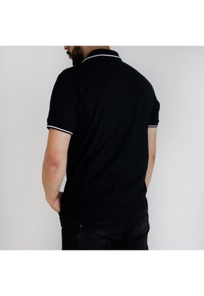 Camiseta Para Hombre Manga Corta Negro Marca L&H