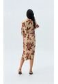 Vestido Para Mujer Manga Corta Vino Marca L&H Ref. 2J417070 de L&H