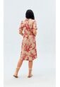Vestido Para Mujer Manga Corta Azul Marca L&H Ref. 2J417070 de L&H