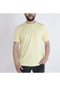 Camiseta Para Hombre Manga Corta Amarillo Marca L&H de L&H