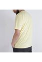 Camiseta Para Hombre Manga Corta Amarillo Marca L&H de L&H