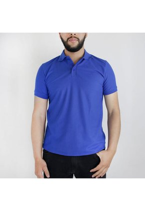 Camiseta Para Hombre Manga Corta Azul Marca L&H