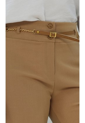 Pantalon Para Mujer. Cafe Marca L&H Ref. 1F607066