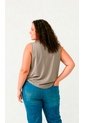 Camiseta Para Mujer. Manga Sisa Beige Marca L&H Ref. 1F609010 de L&H