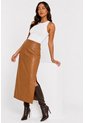 Falda Para Mujer  Taupe Marca L&H Ref. 1F414048 de L&H