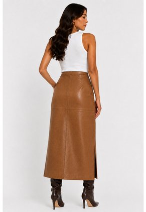 Falda Para Mujer  Taupe Marca L&H Ref. 1F414048