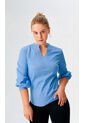 Blusa Para Mujer Manga 3/4 Azul Claro Marca L&H Ref. 3K412145 de L&H