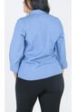 Blusa Para Mujer Manga 3/4 Azul Claro Marca L&H Ref. 3K412145 de L&H