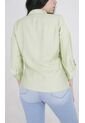 Blusa Para Mujer Manga 3/4 Verde Marca L&H Ref. 1F412633 de L&H