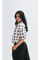 Blusa Para Mujer Manga 3/4 Crudo Marca L&H Ref. 2J412264 de L&H