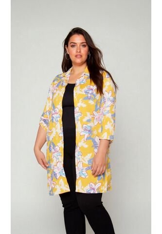 Bluson Para Mujer. Manga 3/4 Amarillo Marca L&H Ref. 7D624008 L&H