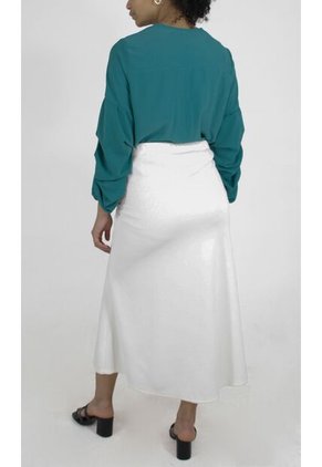 Falda Para Mujer Crudo Marca L&H Ref. 5P414010