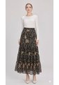 Falda Para Mujer Negro Marca L&H Ref. 2J414072 de L&H