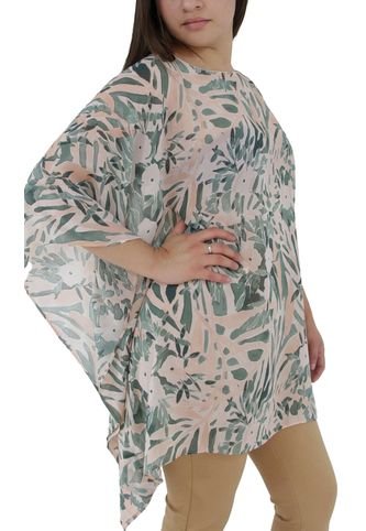 Bluson Para Mujer Manga Corta Rosado Marca L&H L&H