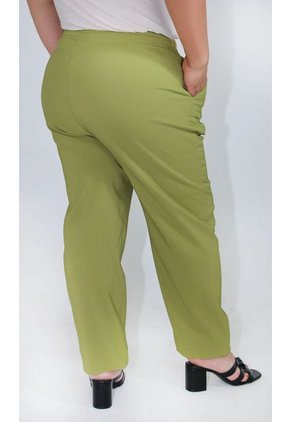 Pantalon Para Mujer. Verde Marca L&H