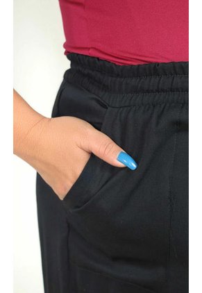 Pantalon Para Mujer. Negro Marca L&H