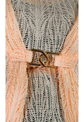 Blusa Para Mujer. Manga 3/4 Coral Marca L&H