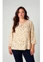Blusa Para Mujer. Manga 3/4 Taupe Marca L&H Ref. 7K612010 de L&H