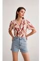 Blusa Para Mujer Manga Corta Rosado Marca L&H Ref. 2J412279 de L&H