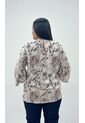 Blusa Para Mujer. Manga 3/4 Cafe Marca L&H Ref. 5P612104 de L&H