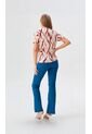 Blusa Para Mujer Manga Corta Rosado Marca L&H Ref. 2J412279 de L&H