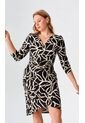 Vestido Para Mujer Manga 3/4 Negro Marca L&H Ref. 1Y417031 de L&H