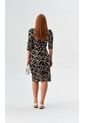 Vestido Para Mujer Manga 3/4 Negro Marca L&H Ref. 1Y417031 de L&H