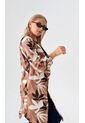 Kimono Para Mujer Cafe Marca L&H Ref. 1F401019 de L&H