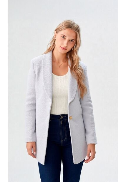 Gaban Para Mujer Gris Claro Marca L&H Ref. 4V408170