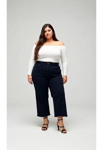Jean Para Mujer. Negro Marca L&H Ref. 2A607027