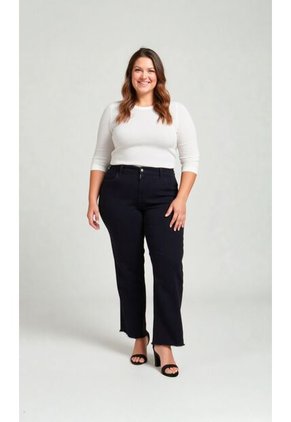 Jean Para Mujer. Negro Marca L&H Ref. 2A607027