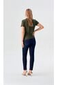Camiseta Para Mujer Manga Corta Verde Marca L&H Ref. 7S409043 de L&H
