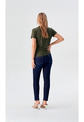 Camiseta Para Mujer Manga Corta Verde Marca L&H Ref. 7S409043