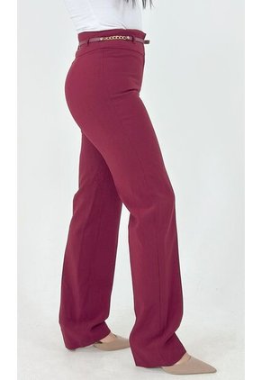 Pantalon Para Mujer Vino Marca L&H Ref. 1T407011