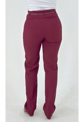 Pantalon Para Mujer Vino Marca L&H Ref. 1T407011
