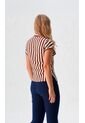 Blusa Para Mujer Manga Corta Taupe Marca L&H Ref. 1F412668 de L&H