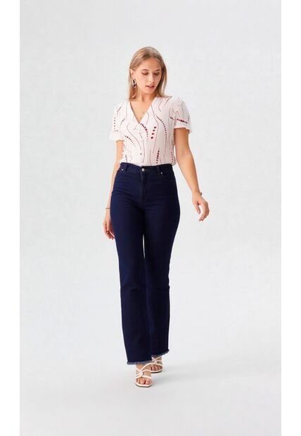 Jean Para Mujer Azul Marca L&H Ref. 8I407011