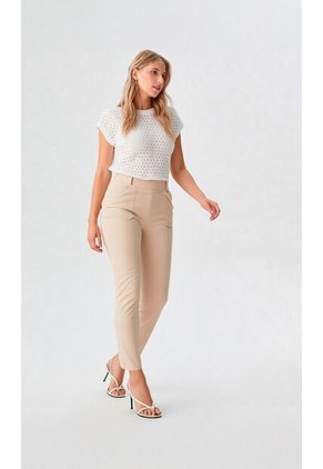 Leggins Para Mujer Beige Marca L&H Ref. 7V423016