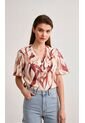 Blusa Para Mujer Manga Corta Rosado Marca L&H Ref. 2J412279 de L&H