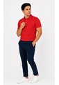Polo Para Hombre Manga Corta Rojo Marca L&H Ref. 4Q109001 de L&H