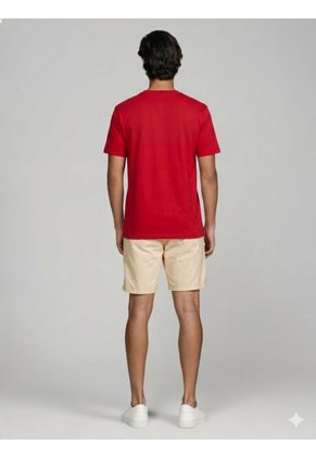 T-Shirt Para Hombre  Rojo Marca L&H Ref. 4K119006